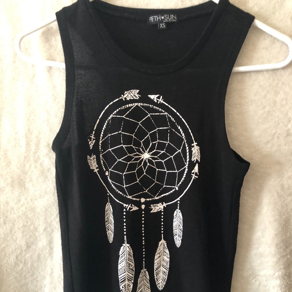 Woman's Summer Sleeveless Knit Top - Fifth Sun - Size XS